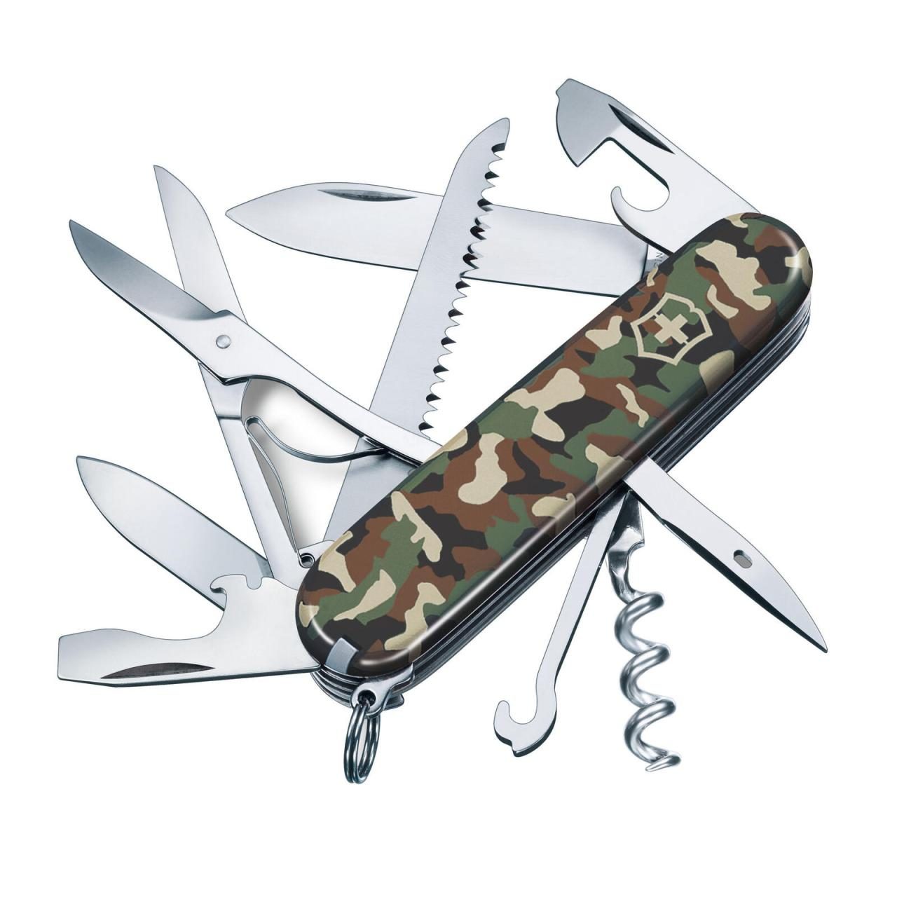 7611160104267 - Huntsman 1371394 Schweizer Taschenmesser Anzahl Funktionen 15 Camouflage