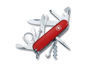 7611160106360 - VICTORINOX Taschenmesser Explorer ABS Cellidor rot