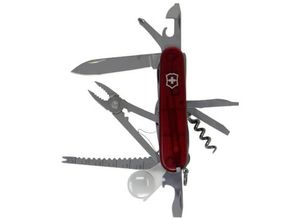 7611160106957 - SwissChamp 16795T Schweizer Taschenmesser Anzahl Funktionen 33 Rot (transparent)