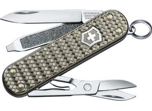 7611160206862 - VICTORINOX Taschenmesser Classic SD Precious Alox Alox grau