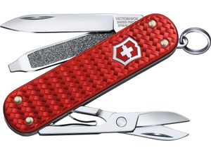 7611160206879 - VICTORINOX Taschenmesser Classic Alox Precious Alox rot