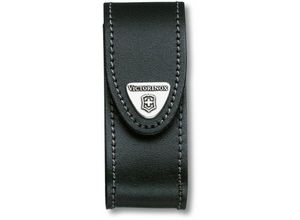 7611160414137 - Leder-Gürteletui 405203 Gürtelschlaufe Klettverschluss schwarz - Victorinox