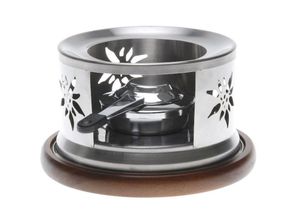 7611172390573 - Nouvel Fondue »Nouvel Nouvel Fondue-Rechaud Edelweiss mit Akazienholz«
