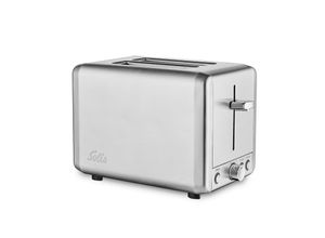 7611210920120 - Zwei-Schlitz Toaster 6 Stufen Krümelschublade silber