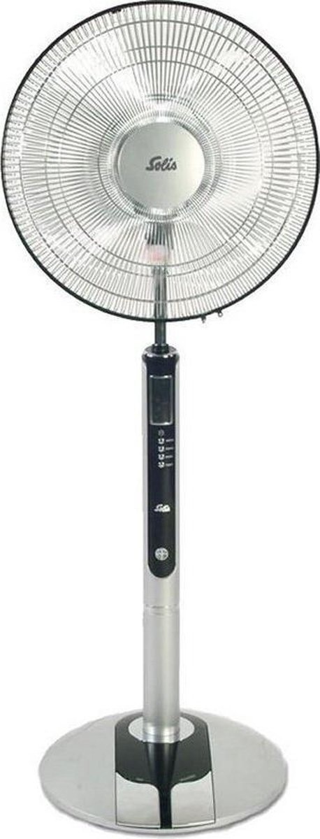 7611210970798 - Fan-Tastic 750 Standventilator - Standventilator mit Fernbedienung - 130 cm hoch - Grau Schwarz