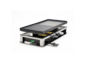 7611210977599 - 3 in 1 Raclette Tischgrill 1500W 10 Personen Grillen Crepes