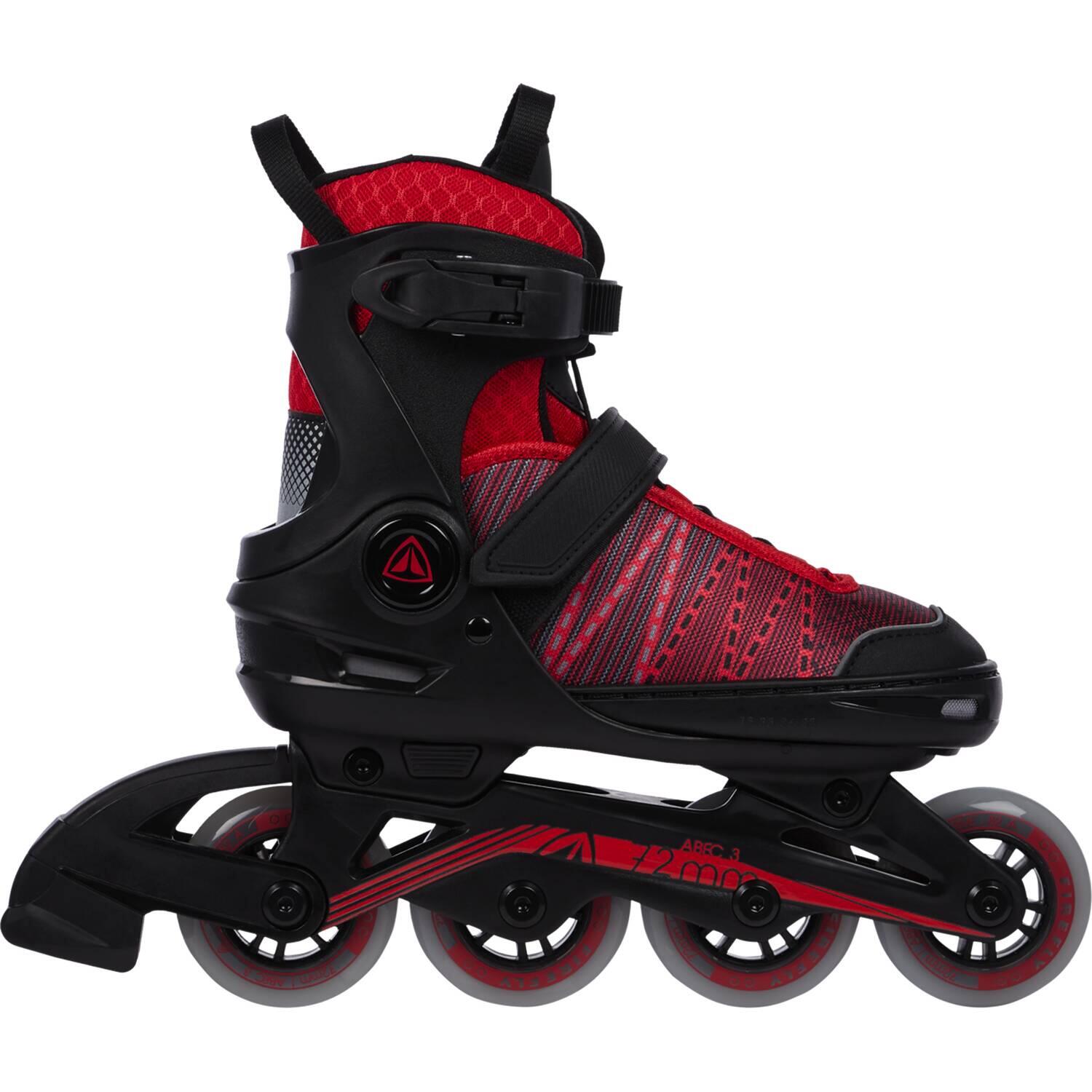 7611312476624 - Kinder Inlineskate 610 Boy (Größe 330-360 (Rollen 72 mm) 901 schwarz rot)