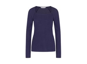 7611358130894 - - Top mit langen Aermeln - Dark blue 42 - Thermal Mywear - Homewear für Frauen