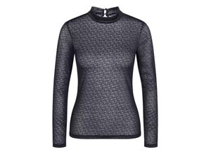 7611358396085 - - Top mit langen Aermeln - Black S - Signature Sheer - Unterwäsche für Frauen