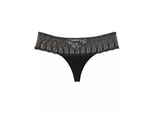 7611358692064 - - Brazilian Slip - Black S - Rhadia - Unterwäsche für Frauen