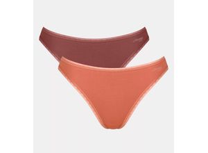 7611358808946 - sloggi - String - Red XL - sloggi Go - Unterwäsche für Frauen