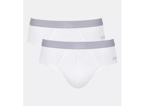 7611358815135 - sloggi - Herren Midi - White 000L - sloggi Men Go Abc  - Unterwäsche für Männer