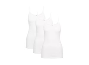 7611358826964 - - Unterhemd mit Spaghettiträgern - White 050 - Katia Basics_ - Unterwäsche für Frauen