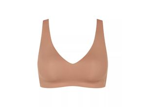 7611358845163 - sloggi - BH ohne bügel - Brown XL - sloggi Zero Feel - Unterwäsche für Frauen