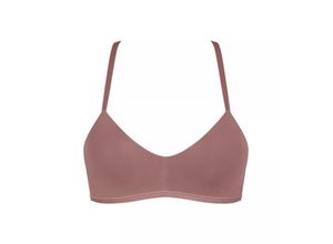 7611358898008 - sloggi - Gefütterter BH - Rose Brown 00XS - sloggi Soft Adapt - Unterwäsche für Frauen