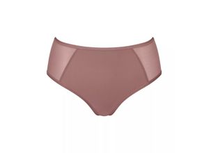 7611358899524 - sloggi - Hochgeschnittener Miederslip - Rose Brown 00XS - sloggi Soft Adapt - Unterwäsche für Frauen