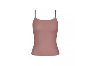 7611358926794 - sloggi - Unterhemd mit Spaghettiträgern - Rose Brown XS - sloggi Soft Adapt - Unterwäsche für Frauen