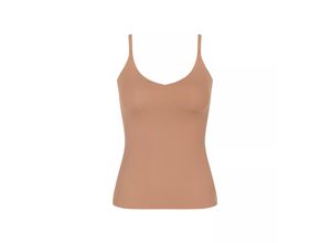 7611358976157 - sloggi - Unterhemd mit Spaghettiträgern - Brown 00XL - sloggi Zero Feel - Unterwäsche für Frauen