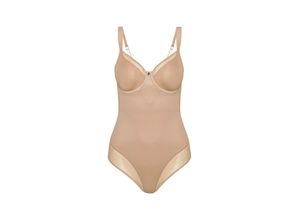 7611358981182 - - Shapewear Body mit Bügel - Beige 80B - True Shape Sensation - Unterwäsche für Frauen