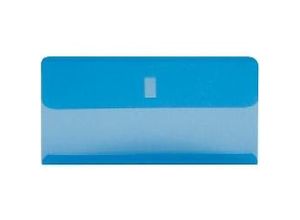 7611365219049 - Klarsichthülle Blau PVC (Polyvinylchlorid) 6 x 3 cm 25 Stück