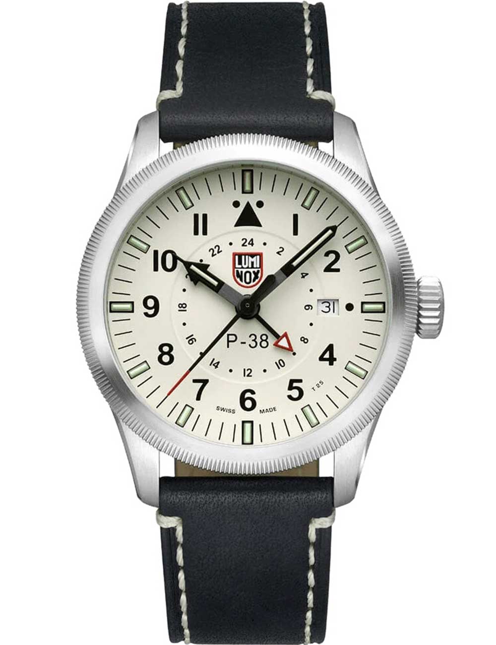 7611382630490 - XA9527 Herrenuhr P-38 Air Pilot GMT 42mm 100M