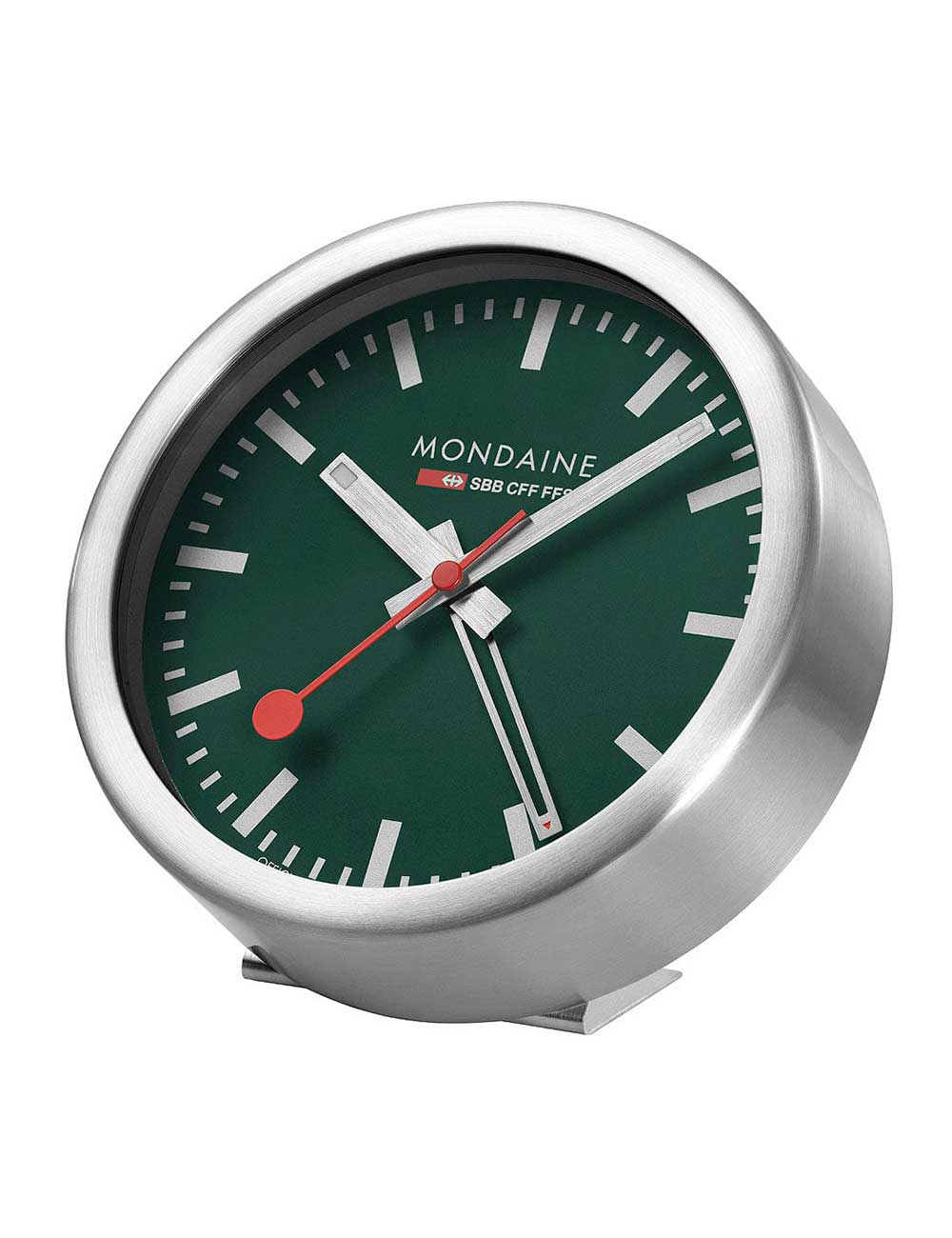 7611382636034 - A997MCAL66SBV1 waldgrüne mini Wanduhr Tischuhr & Wecker 125 cm