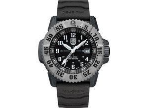 7611382640567 - LUMINOX Herren Taucheruhr mit Wechselarmband schwarz 99