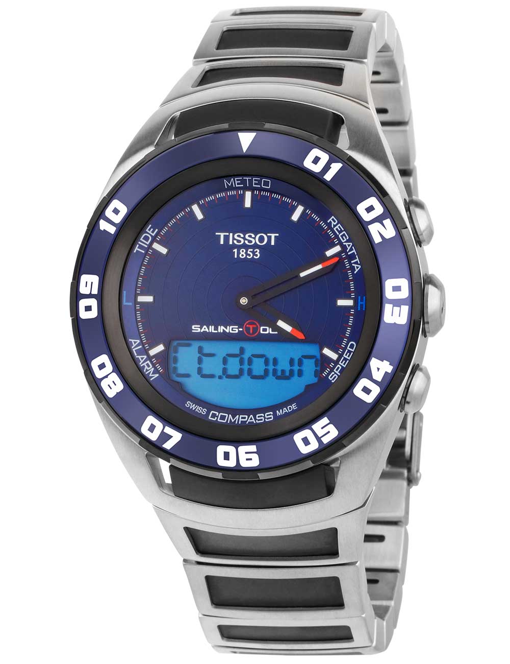 7611608246450 - T0564202104100 Sailing Touch Herrenuhr 45mm 10ATM