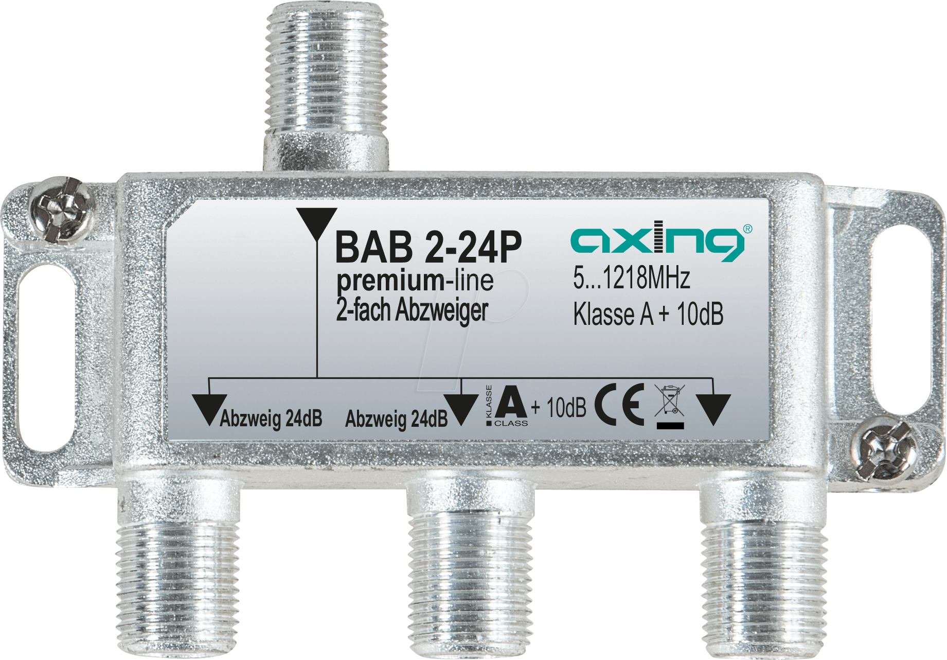 7611682005769 - BAB 2-24P - Abzweiger 5-1218 MHz 2-fach 24 dB