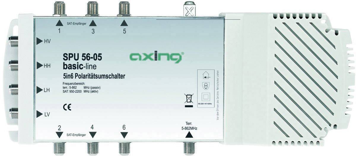 7611682130577 - SPU 56-05 SAT Multischalter Eingänge (Multischalter) 5 (4 SAT 1 terrestrisch) Teilnehmer-Anzahl 6 Quad-LNB-tauglich 7611682130577 - SPU 56-05 SAT Multischalter Eingänge (Multischalter) 5 (4 SAT 1 terrestrisch) Teilnehmer-Anzahl 6 Quad-LNB-tauglich