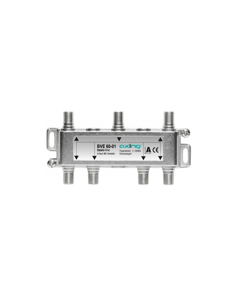 7611682240702 - BVE 60-01 - Verteiler 5-1006 MHz 6-fach 93 - 115 dB