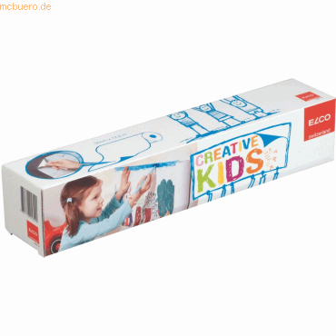 7611722016090 - 6 x Zeichenpapierrolle Creative Kids 03x122m 90g qm weiß