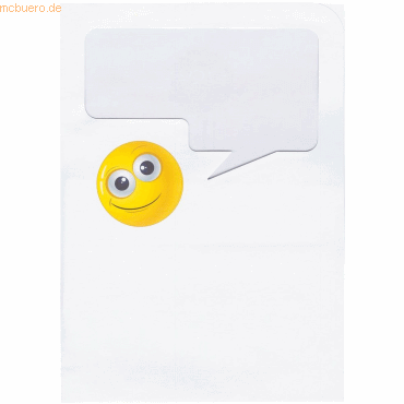 7611722017806 - Organisationsmappe Ordo school Smiley Papier A4 220x310 mm weiß V