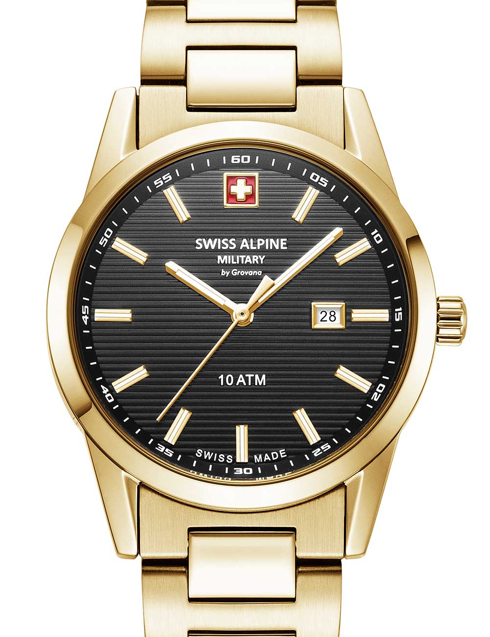 7611751181240 - 77671117 Damenuhr Argos gold schwarz 34mm 10ATM