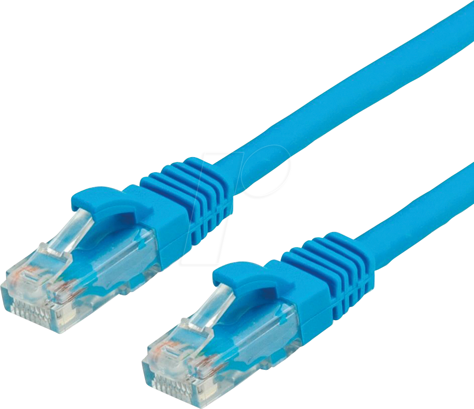 7611990112852 - 21990254 - Patchkabel Cat6 UTP LSOH blau 15 m