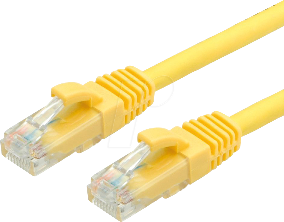 7611990120505 - 21991430 - Patchkabel Cat6a UTP gelb 05 m