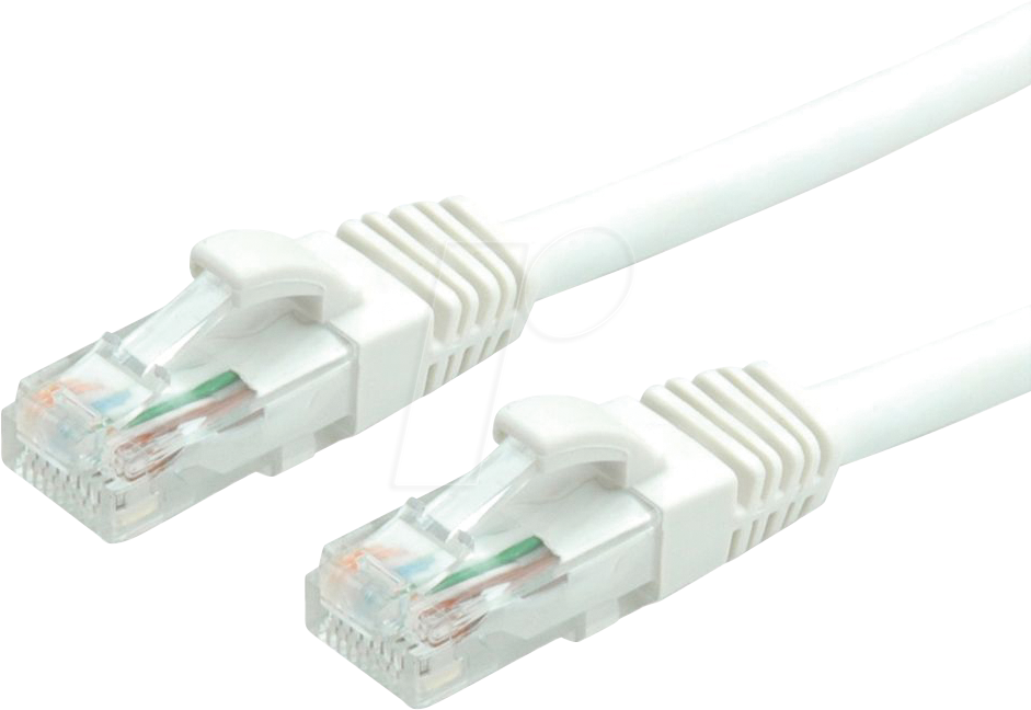 7611990121335 - 21991471 - Patchkabel Cat6a UTP weiß 1 m