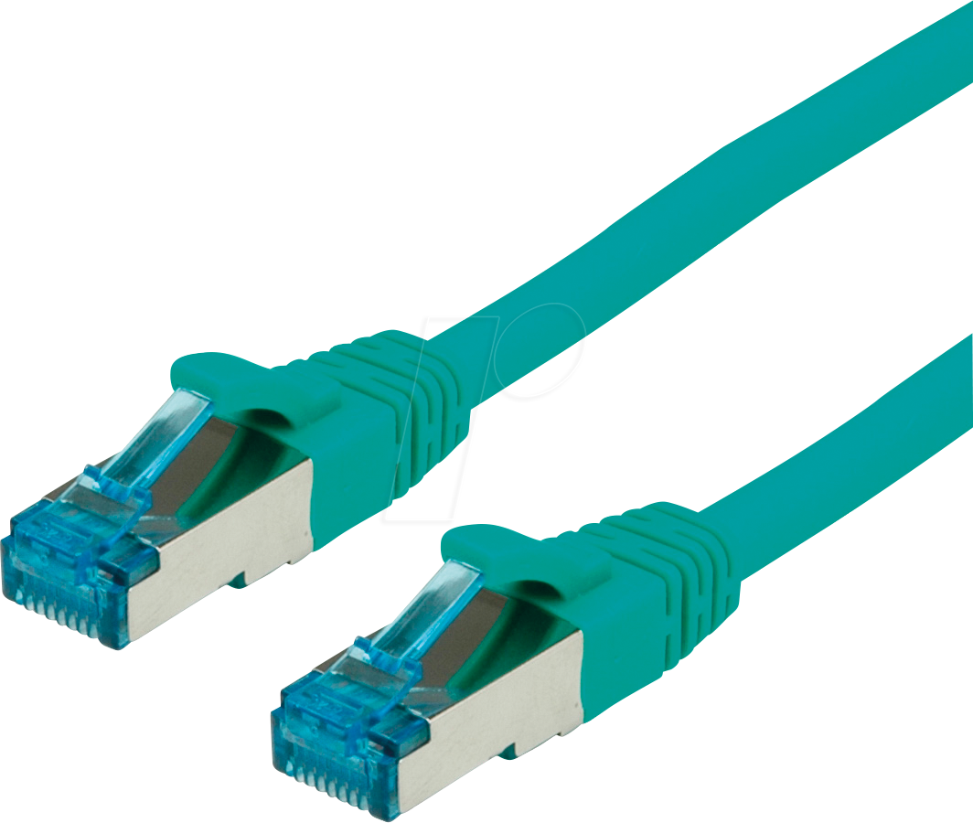 7611990123056 - 21991940 - Patchkabel Cat6a S FTP PIMF grün 05 m