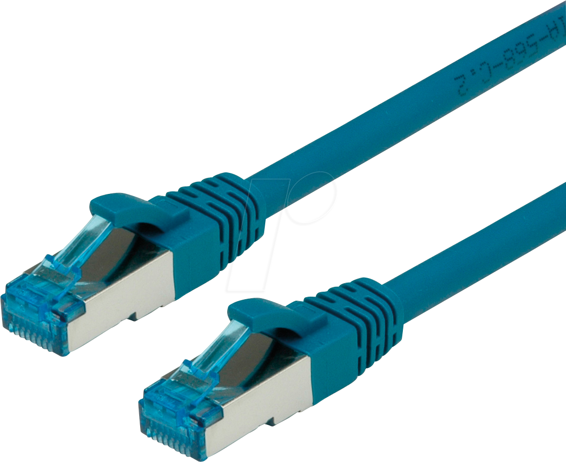 7611990123162 - 21991952 - Patchkabel Cat6a S FTP PIMF blau 2 m 7611990123162 - 21991952 - Patchkabel Cat6a S FTP PIMF blau 2 m