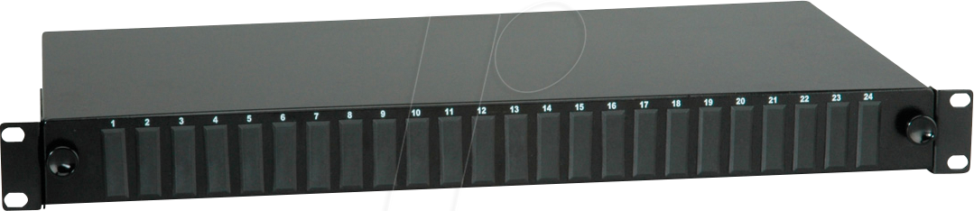 7611990127788 - 21990650 - 19 Spleißbox 1 HE 24x SC Duplex   LC Quad unbestückt