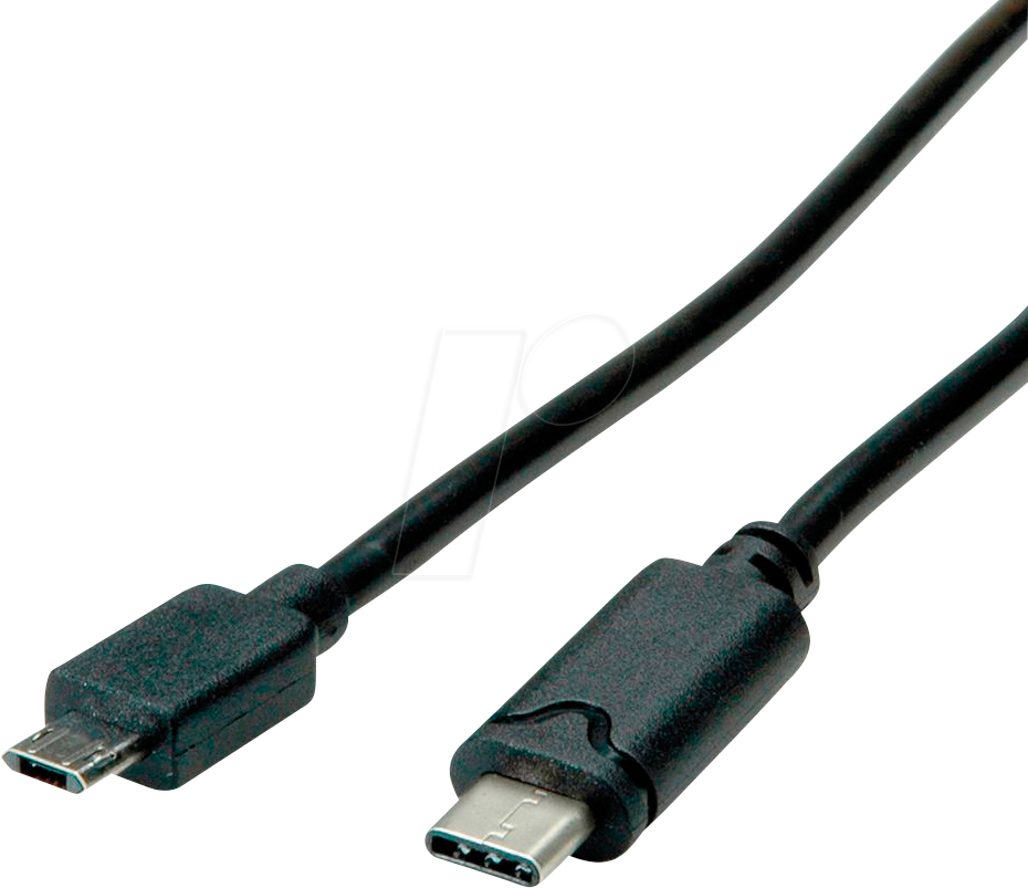 7611990131532 - 11028782 - USB 20 Kabel C St auf rev Micro B St 45 m