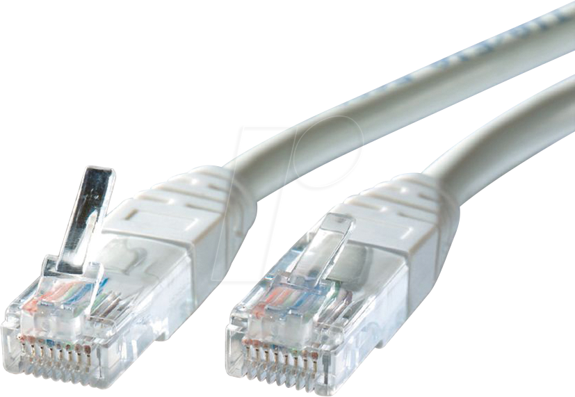 7611990133857 - 21150500 - Patchkabel Cat5e UTP grau 05 m