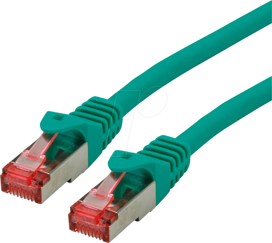 7611990135257 - 21152633 - Patchkabel Cat6 S FTP (PiMF) LSOH grün 3 m