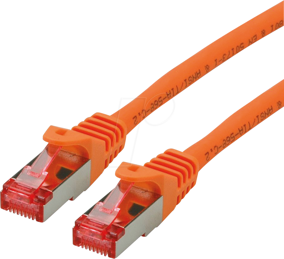 7611990136094 - 21152958 - Patchkabel Cat6 S FTP (PiMF) LSOH orange 03 m