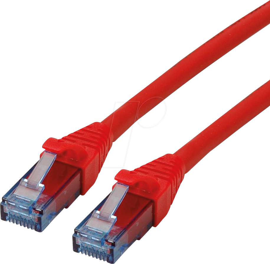 7611990137497 - Roline 21152717 RJ45 Netzwerkkabel Patchkabel CAT 6a U UTP 1000 m Rot (klar) Ungeschirmt Halogenfrei Flammwidrig 1 St