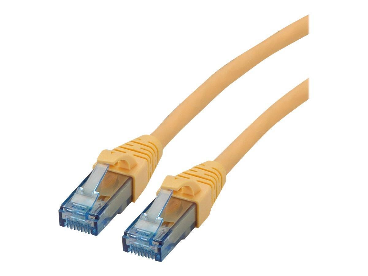 7611990137541 - Roline Patch-Kabel RJ-45 (M) zu RJ-45 (M) 1 m UTP CAT 6a gelb (21152721)