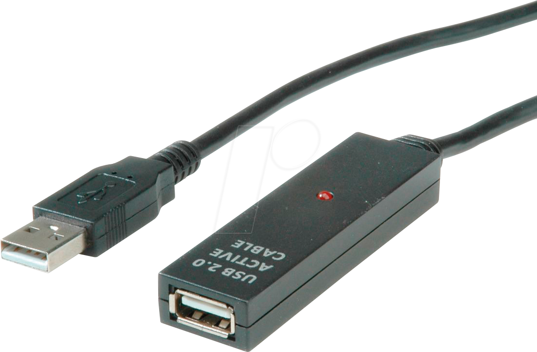 7611990138463 - 12991111 - USB 20 Kabel A Stecker auf A Buchse aktiv 30 m