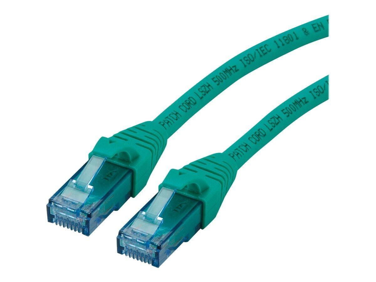 7611990138470 - Roline Patch-Kabel RJ-45 (M) zu RJ-45 (M) 75 m UTP CAT 6a grün (21152736)