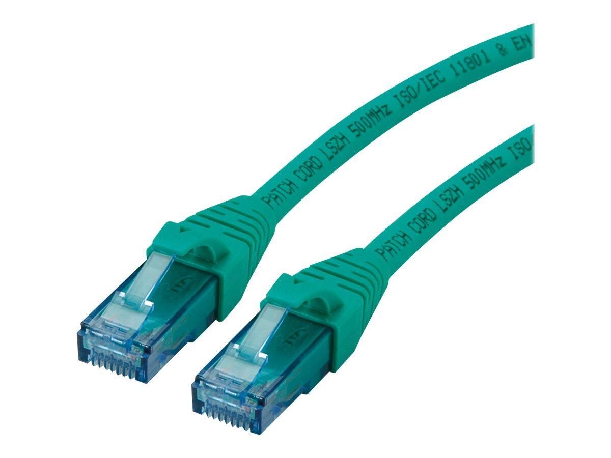 7611990138685 - Roline 21152738 RJ45 Netzwerkkabel Patchkabel CAT 6a U UTP 1500 m Grün Ungeschirmt Halogenfrei Flammwidrig 1 St