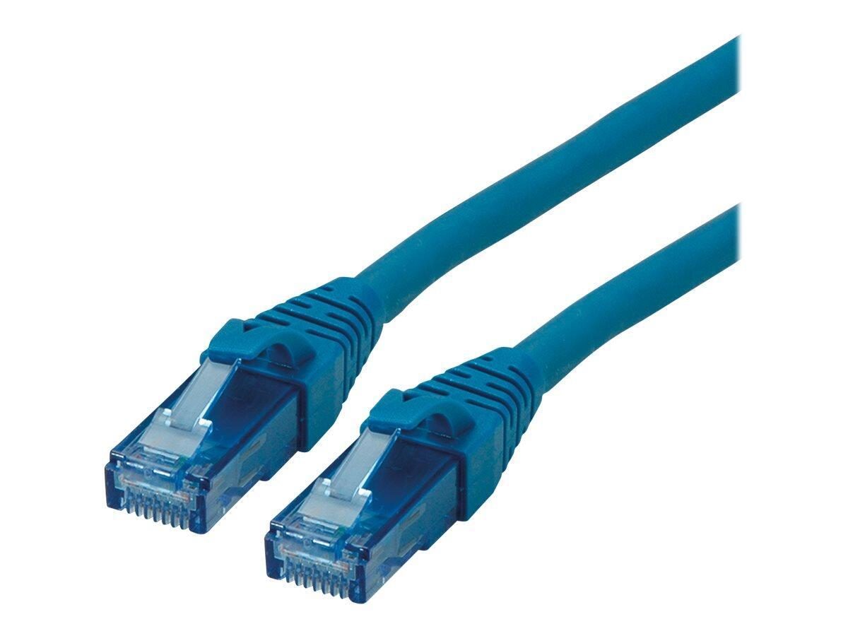 7611990138838 - Roline 21152749 RJ45 Netzwerkkabel Patchkabel CAT 6a U UTP 2000 m Blau Ungeschirmt Halogenfrei Flammwidrig 1 St